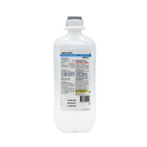Suero Fisiológico - Cloruro de Sodio 0,9% 500 ml, image size:300x300