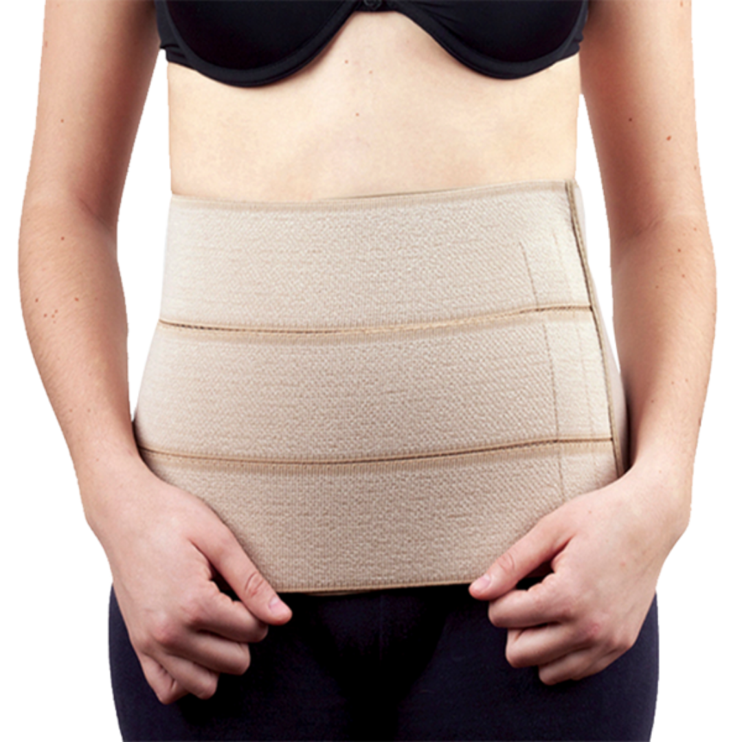 Faja Abdominal Post Operatoria Talla XL 3 Paneles.A=23cm Obbomed