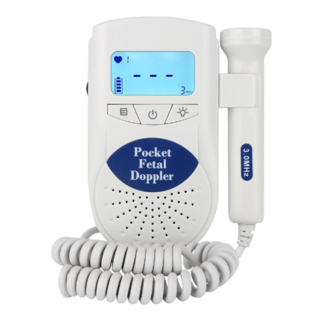 Doppler Fetal Pocket JPD100S6 Azul - Jumper