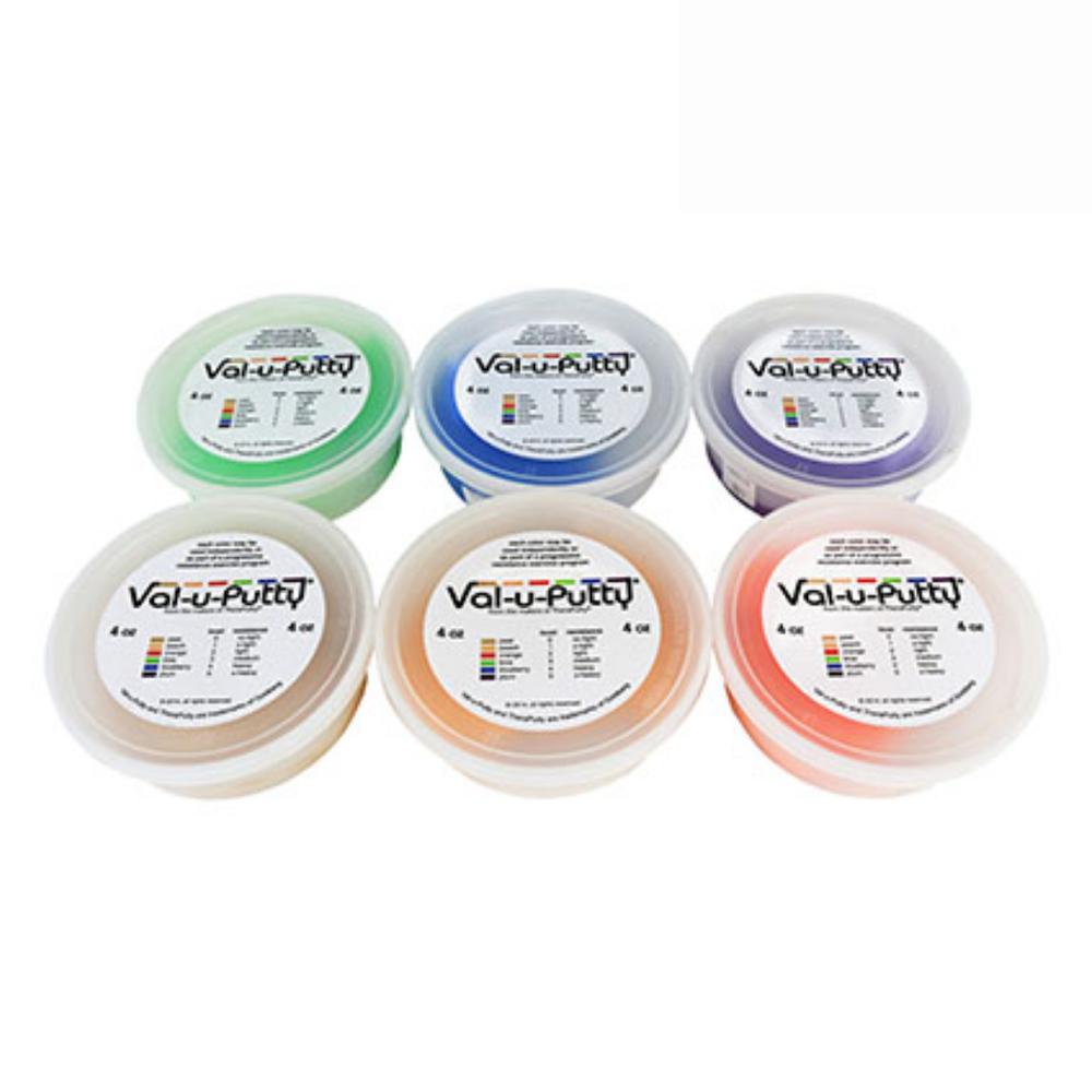 Masa de ejercicios Val-U-Putty  6 piezas - 4 Oz