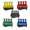 103797 Set de 5 ejercitadores de mano Digi-Flex Lite de CanDo® – Amarillo, Rojo, Verde, Azul, Negro