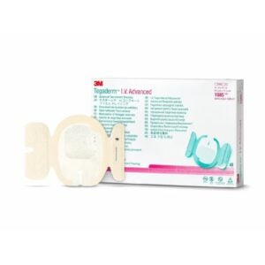 Tegaderm 1685 I.V. Advanced 3M para catéter venoso central 8,5 cm x 11,5 cm - Unitario