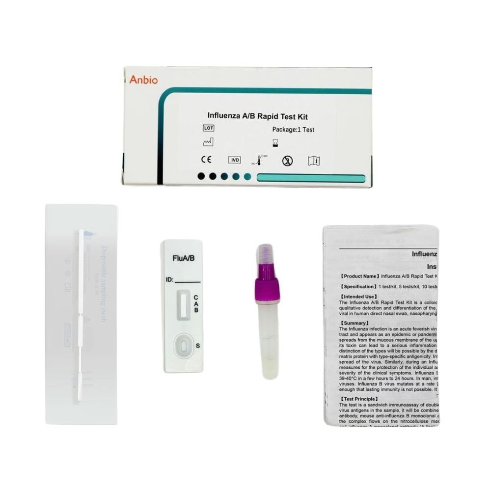 1INFL Test Rápido Influenza Nasal