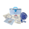 2 Resucitador Manual Adulto con Caja (Incluye Válvula PEEP)