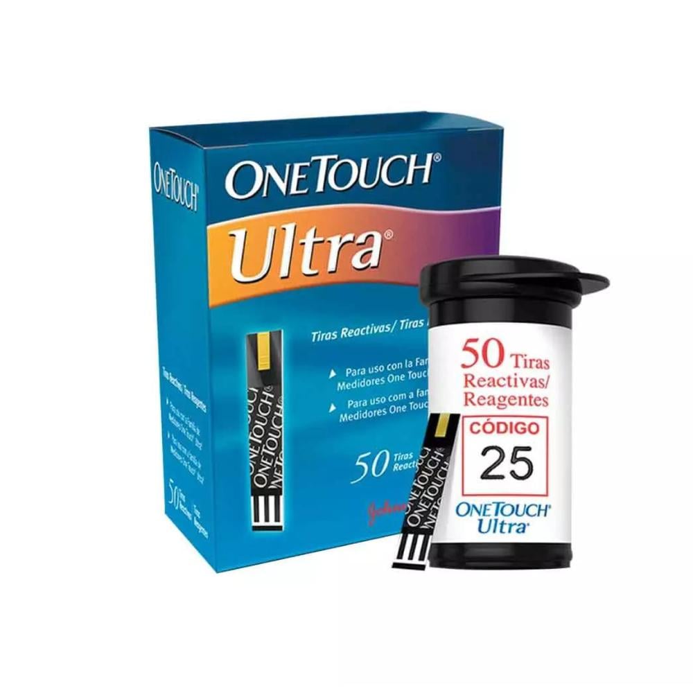 20-771 Tiras Reactivas One Touch Ultra - 50 unidades