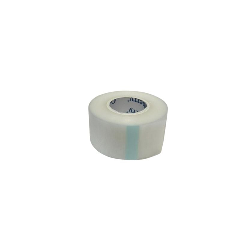 Tela Adhesiva Plástica Transparente Macroporosa 2,5 cm x 9 m unitaria – Cranberry
