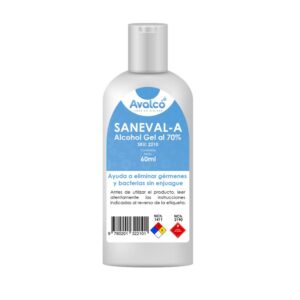 Alcohol Gel Saneval-A al 70% - 60 ml