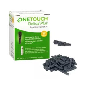 Lanceta One Touch Delica Plus - 100 unidades