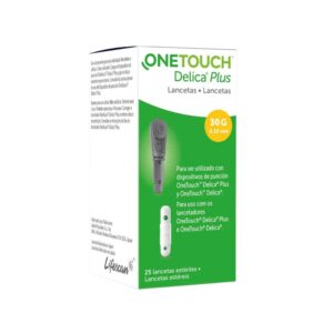 Lanceta One Touch Delica Plus - 25 unidades