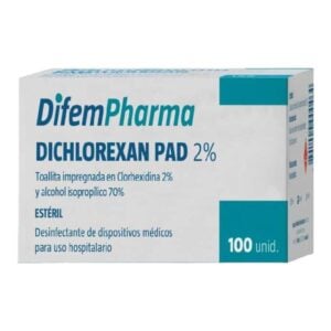 Dichlorexan Pad 2% - 100 unidades