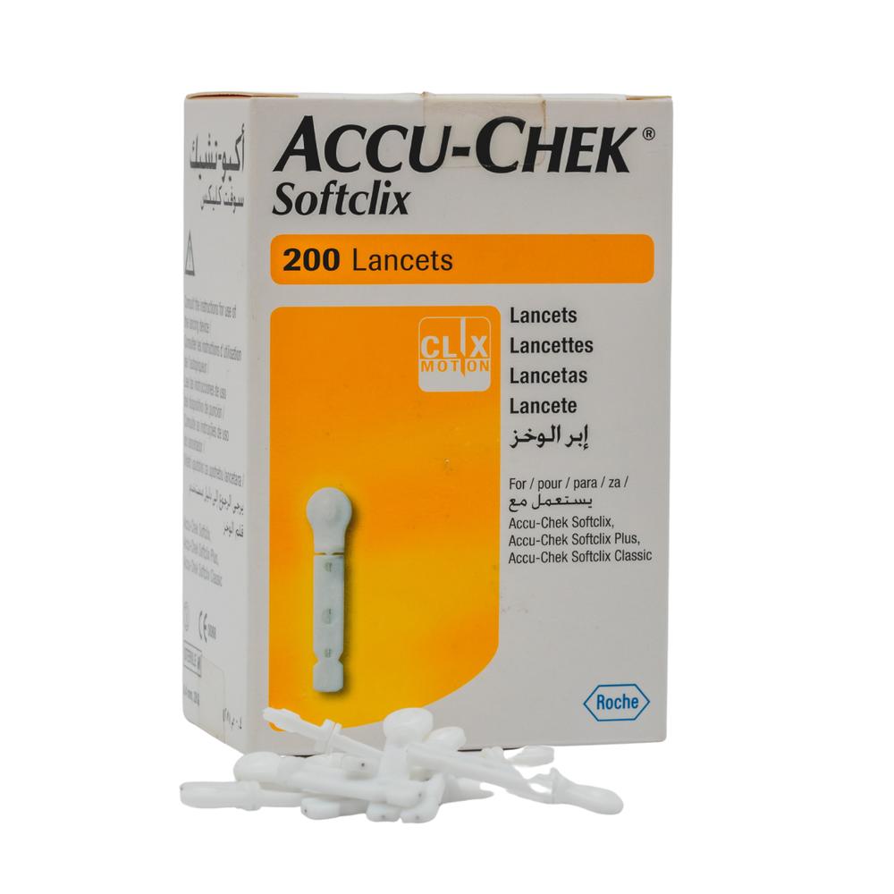 Lancetas Accu-chek® Softclix - 200 unidades