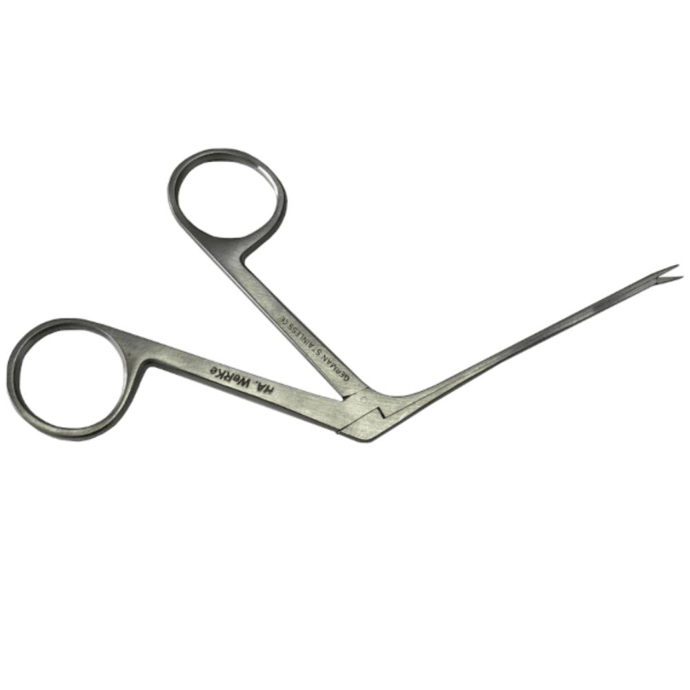 Pinza Auricular 10 cm Cocodrilo Lisa