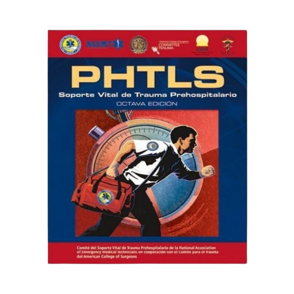 PHTLS 8ª Edición: Texto Físico y Manual de Aprendizaje