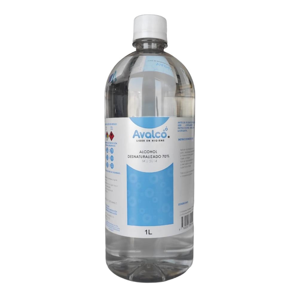 54697 Alcohol Desnaturalizado 70% 1 Litro para superficies