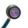 5807OPORTUNIDAD Fonendoscopio Littmann® Classic III Azul Caribe Arcoíris 5807 con detalle de diseño