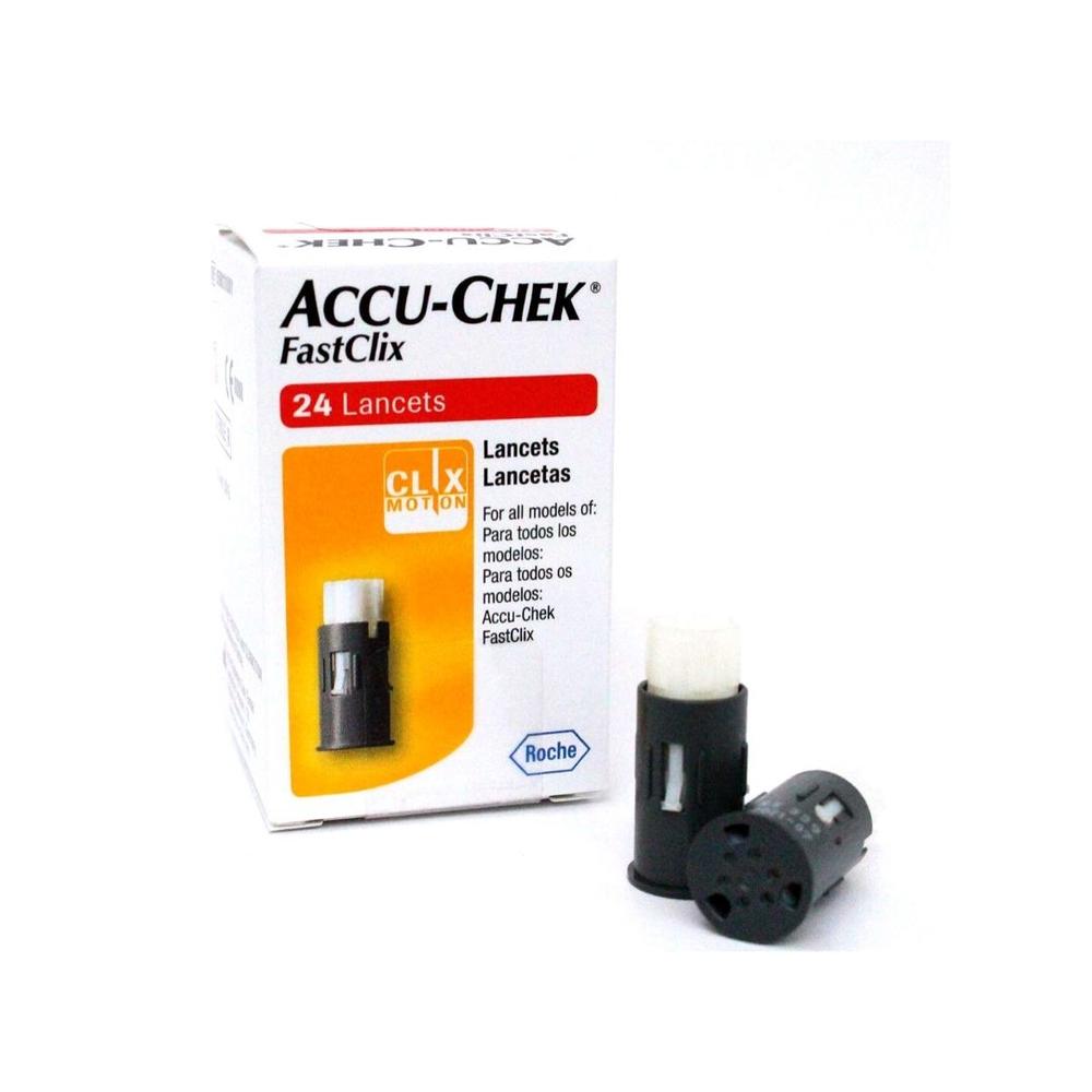 Lancetas Accu-Chek® FastClix - 24 unidades