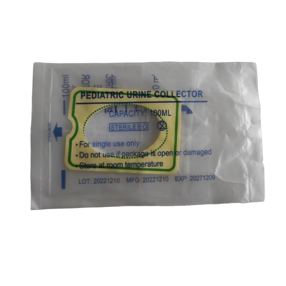 60625002 Bolsa recolectora de Orina Pediátrica 200ml
