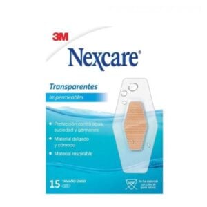 70007058756 Parche Impermeable Transparente Nexcare® - 15 Unds