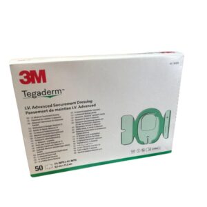 Tegaderm 1685 I.V. Advanced 3M para catéter venoso central de 8.5 cm x 11.5 cms - Caja 50 unids
