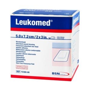 Apósito Adhesivo Leukomed 5x7.2 cm - Caja 50 unids