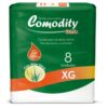 Pañal Adulto Comodity Basic - Talla XG - 8 Unidades