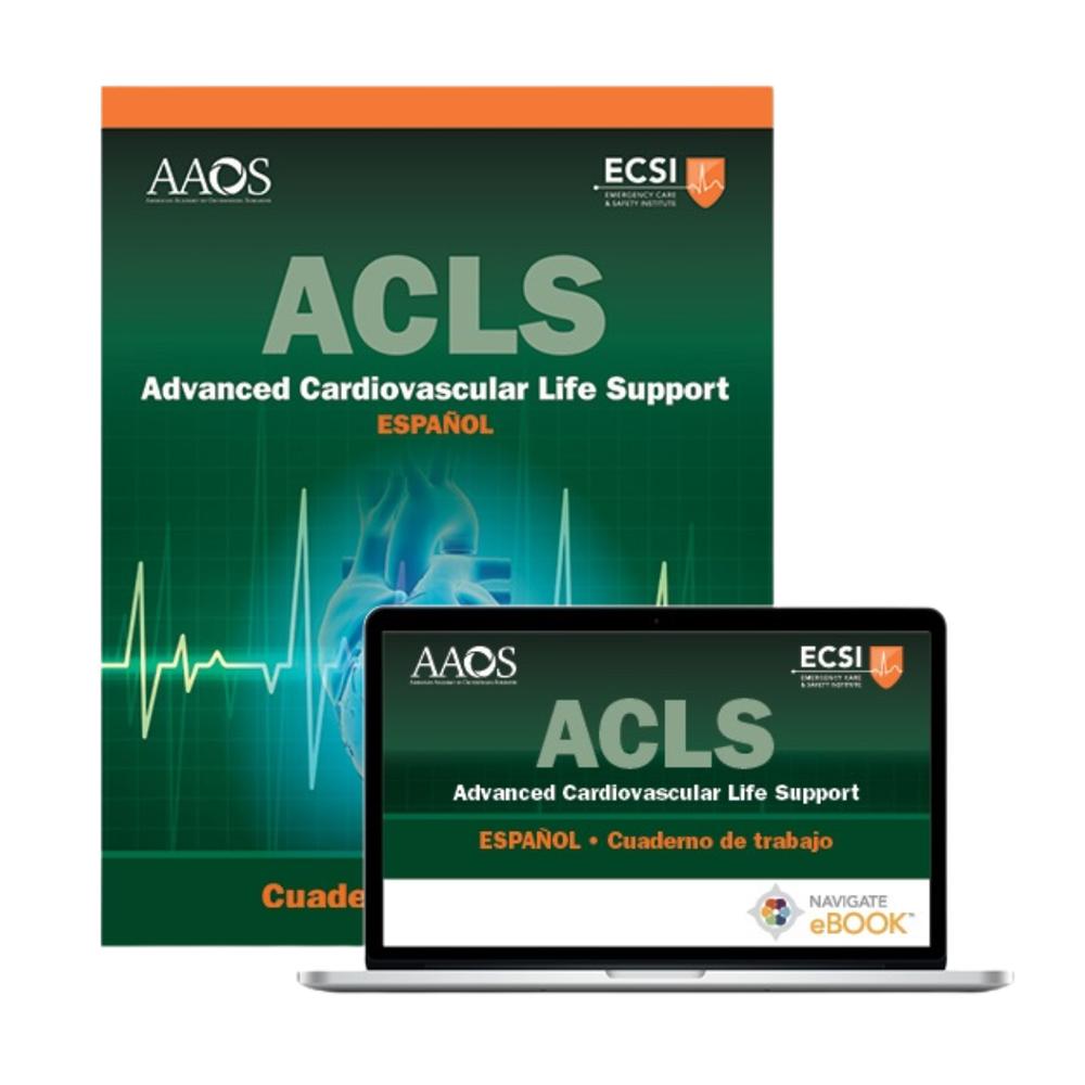 ACLS: Soporte Vital Cardiovascular Avanzado con Cuaderno de Trabajo