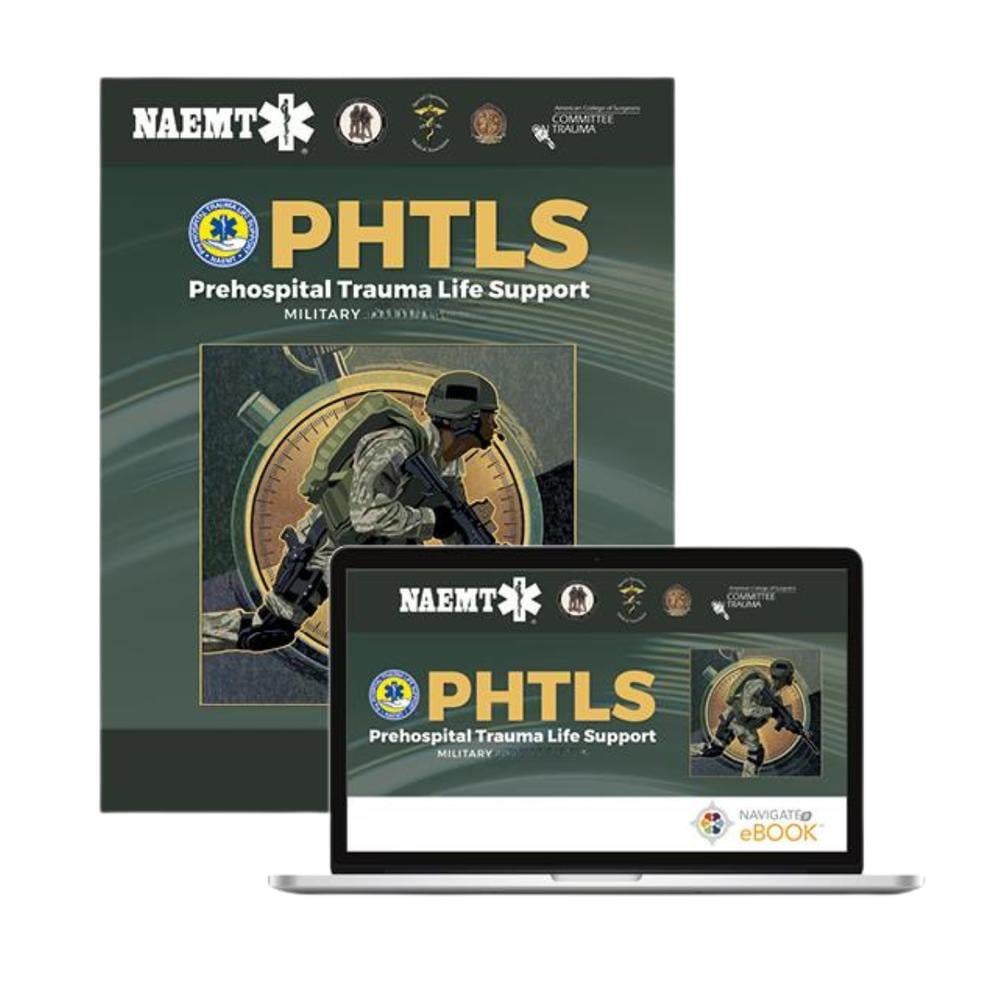 PHTLS 10° Edición: Texto Físico y Manual de Aprendizaje Militar