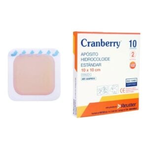 AAAPHI10 Apósito Hidrocoloide 10x10 cm 10 unidades - Cranberry