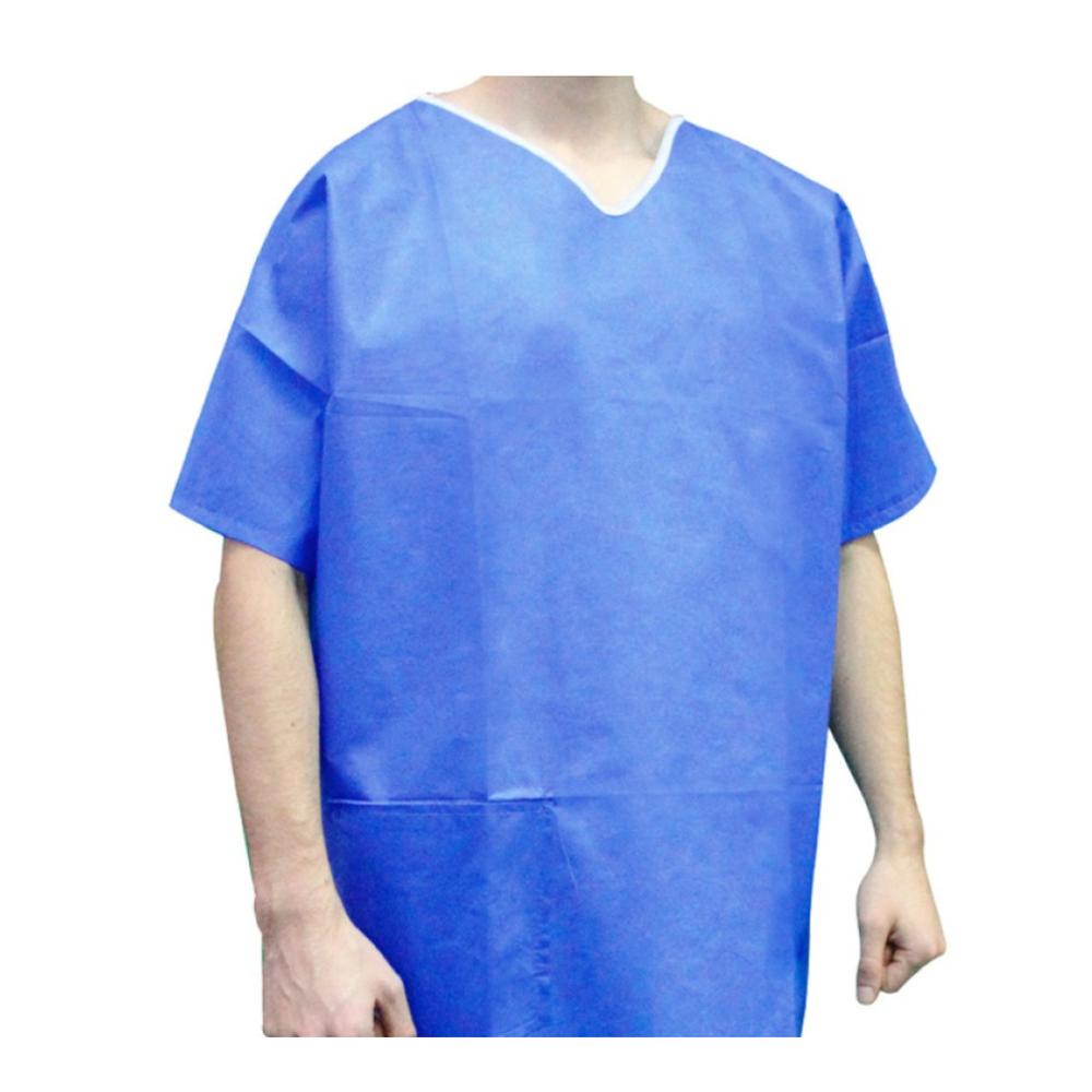 Camisa Clinica Tela SMS Azul Talla XL - Cranberry