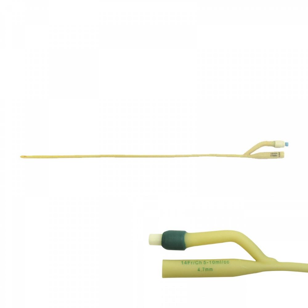 AASOFO14 Sonda Foley 2 vias con balon 5-10 cc 14 FR - Unidad