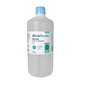 Alcohol Desnaturalizado 95% 1 Litro para superficies