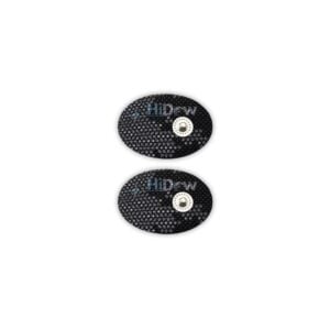 BLACKSMALLPAD Par de electrodos Gel Pads Pequeños - HiDow