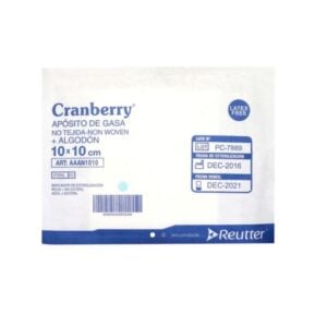 Apósito gasa no tejida - estéril - 10 x 10 cms - Unidad