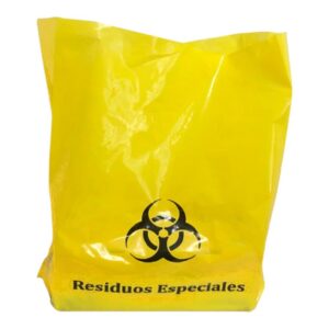 Set 50 Bolsas para residuos especiales (REAS) amarilla 10/20 L