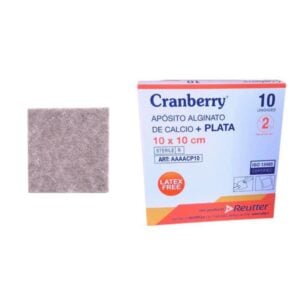 Apósito Alginato de Calcio mas Plata - Cranberry