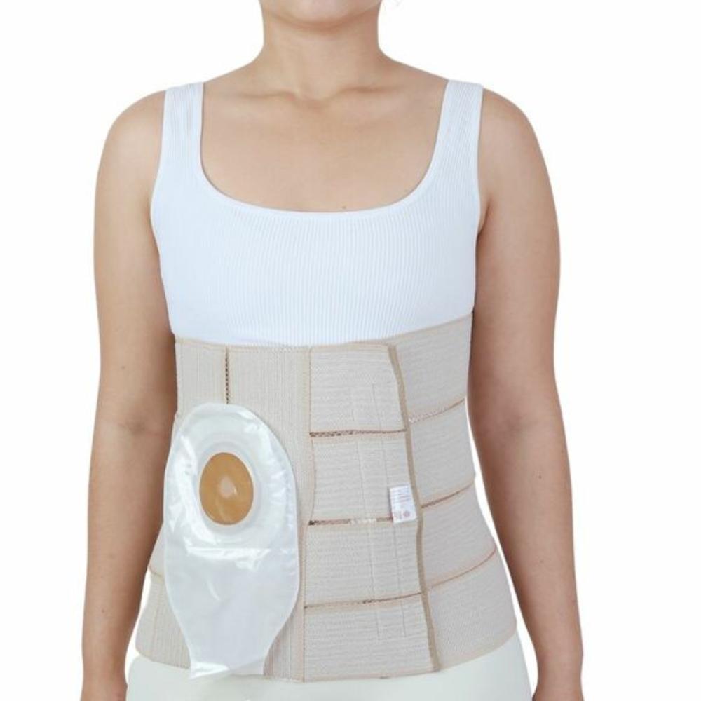 FajaColostomia4 Faja para Colostomía 4 Bandas - Blunding