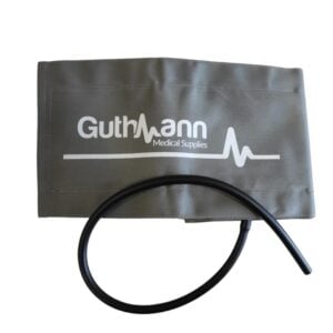 Brazalete gris de algodón un tubo Guthmann – Adulto