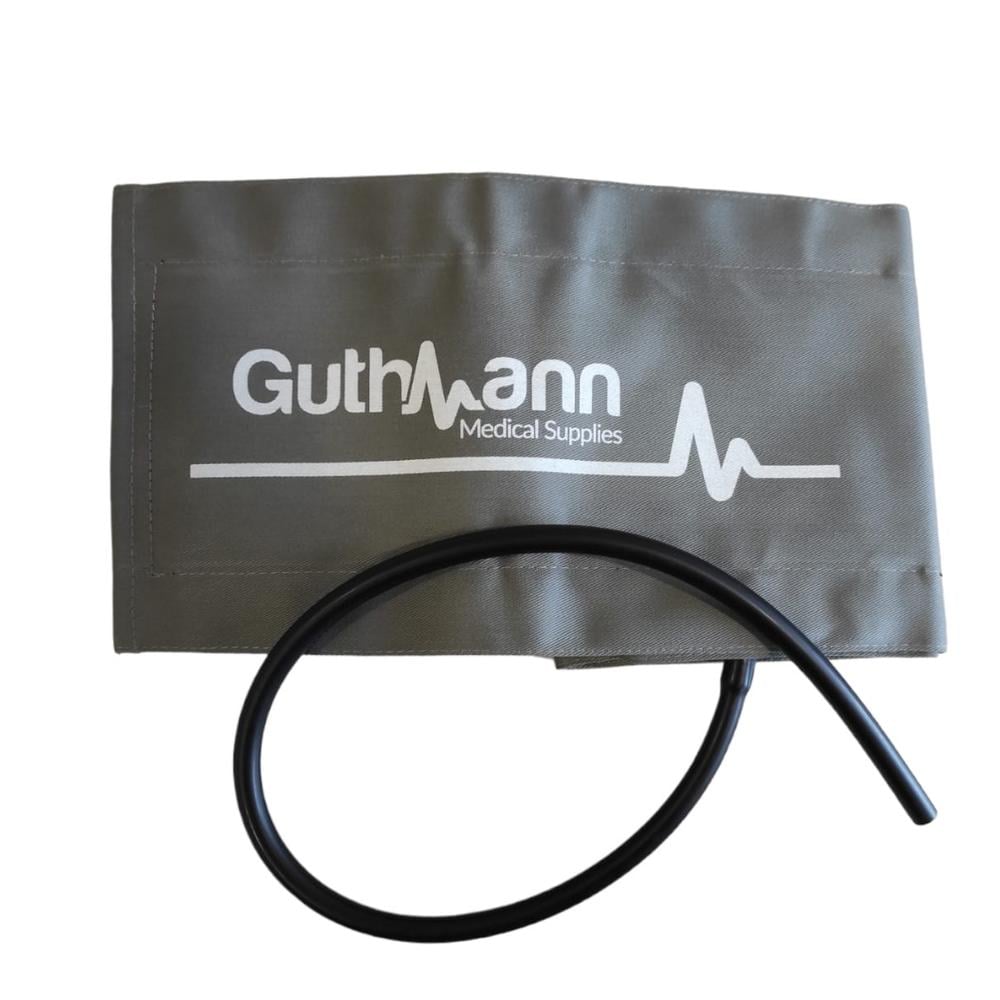 Brazalete gris de algodón un tubo Guthmann – Adulto