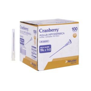 Agujas Hipodérmicas Desechables – Caja de 100 unidades