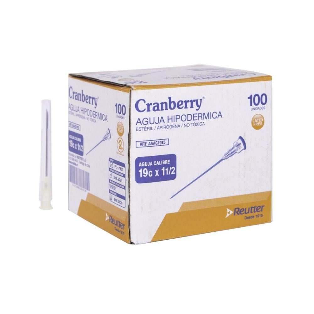 Hipodermica Agujas Hipodérmicas Desechables – Caja de 100 unidades