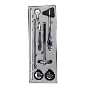 KT-GF57 Set de 5 Martillos para Reflejos Negro