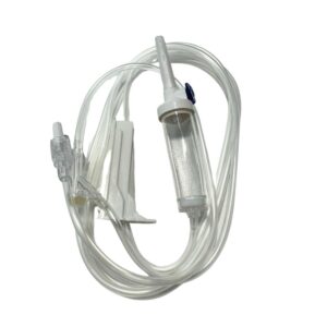 MP1010 Set de Infusión Macrogota con Ventilación, Conexión "Y" y Luer Lock – MediPlus