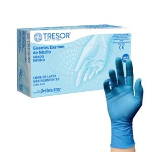 NitriloSP Guante Nitrilo Sin Polvo para examinación - 100 unidades