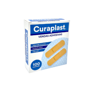 Parche Curita Rectangular Estéril - Caja de 100 unidades