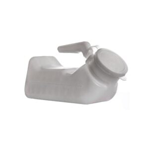 Pato Urinario masculino con tapa - Cranberry