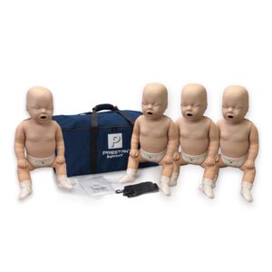 Maniquí de RCP Prestan Professional Lactante con monitor - Pack 4