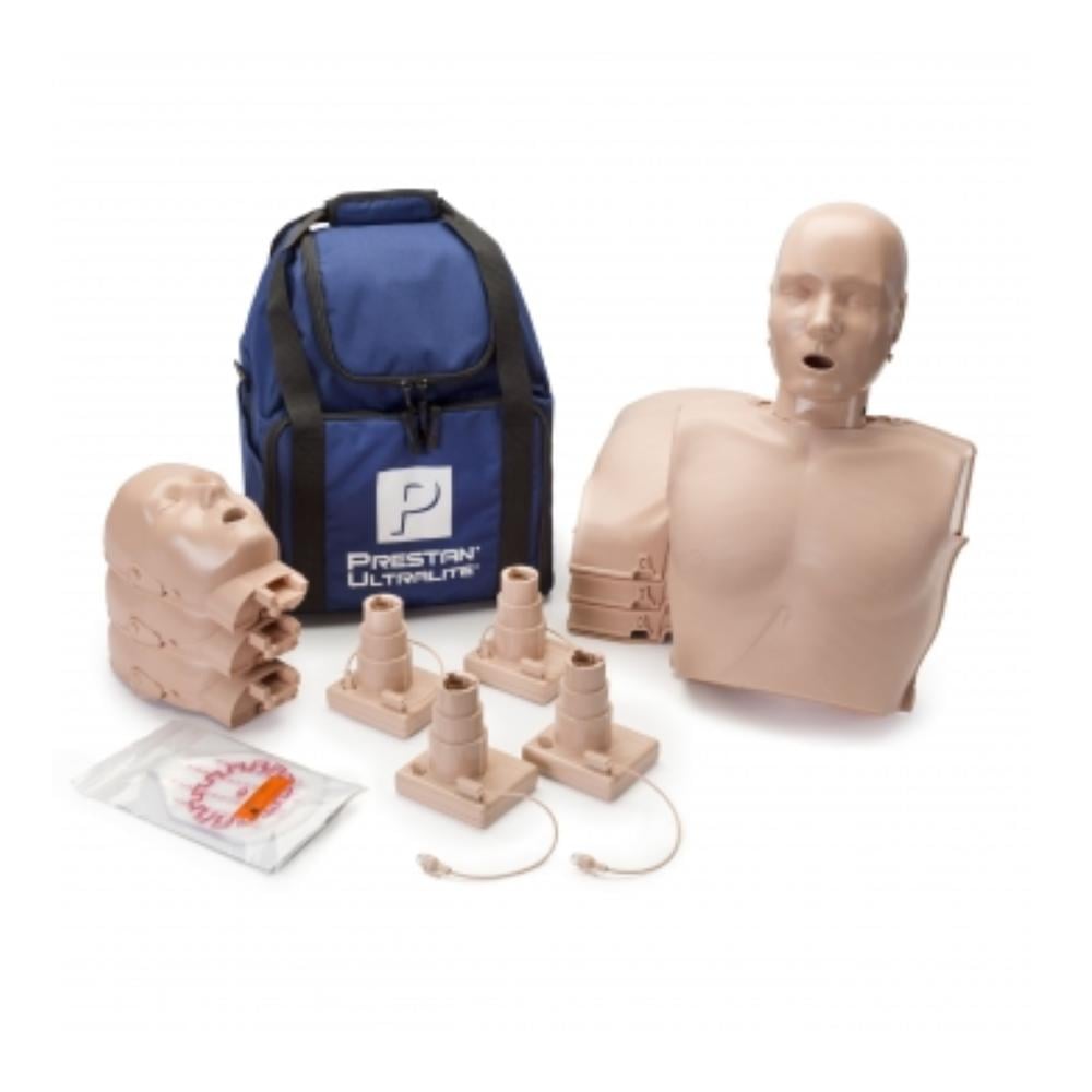 Maniquí de RCP Prestan Ultralite Torso Adulto con Monitor – Pack de 4