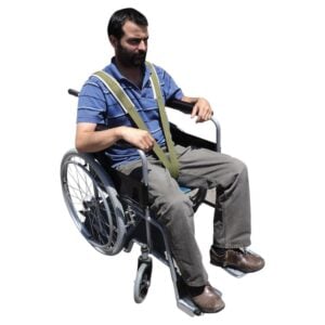S8094 Sujetador de paciente para silla de ruedas - Blunding