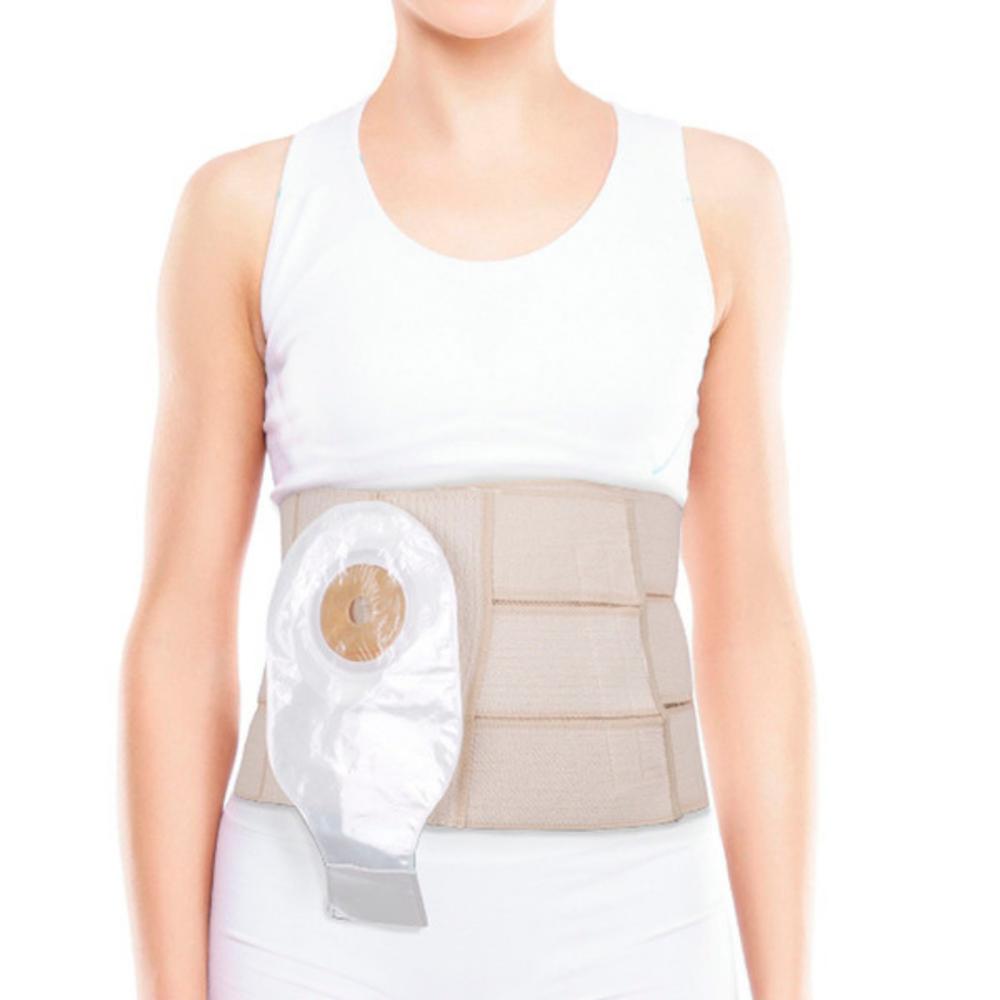 TA615WMS Faja para Colostomía 3 Bandas Talla M- Blunding