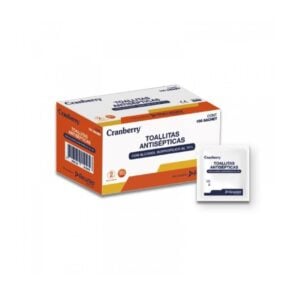 TOALISP Toalla con alcohol isopropilico 100 unidades